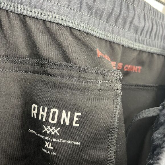 Rhone Pants Size XL Mens Gray Spar Tactel Jogger Stretch Athleisure Comfort Gym - Picture 5 of 11